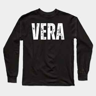 Vera Name Gift Birthday Holiday Anniversary Long Sleeve T-Shirt